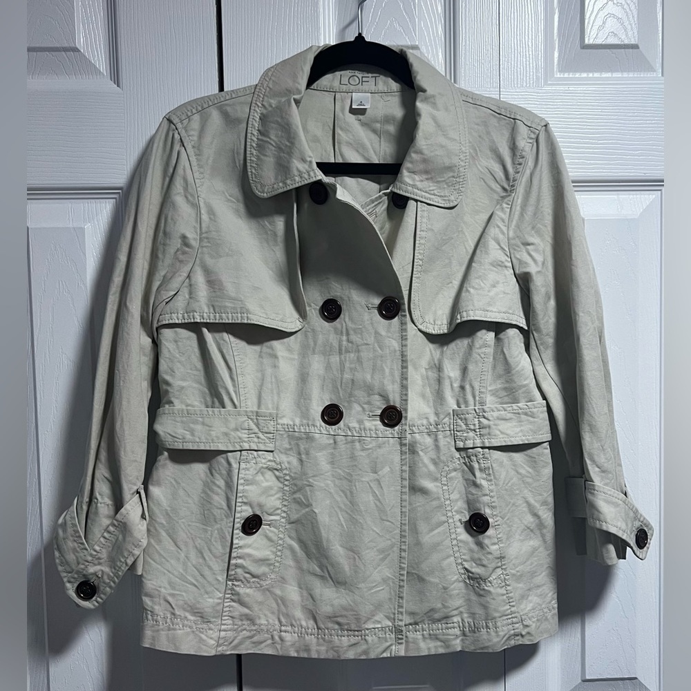 Ann Taylor Loft Khaki Jacket